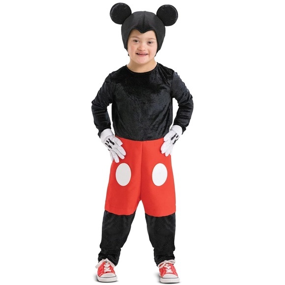DISNEY Mickey Mouse Adaptive Costume, with Accessibility Features various - Picture 1 of 7